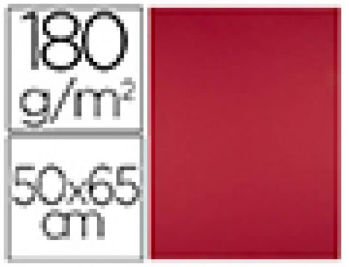Cartolina liderpapel 50x65 cm 180 gr vermelho natal , Liderpapel , 31051 , 8423473310513